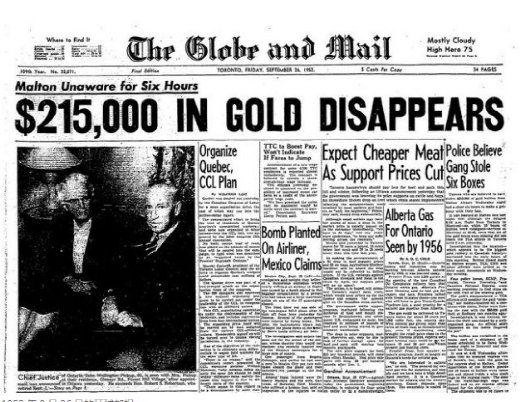 惊呆！又有离奇“黄金大劫案”：价值超1亿！