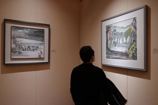 “畅神集”绘画作品展在嘉德艺术中心启幕