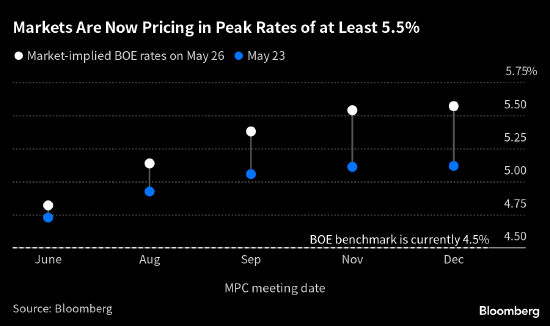 英国央行前鹰派人士：英国利率将升至6%的痛苦水平