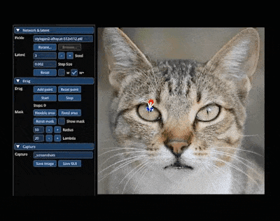 AI 图像编辑技术 DragGAN 开源，拖动鼠标即可将狮子 P 转头