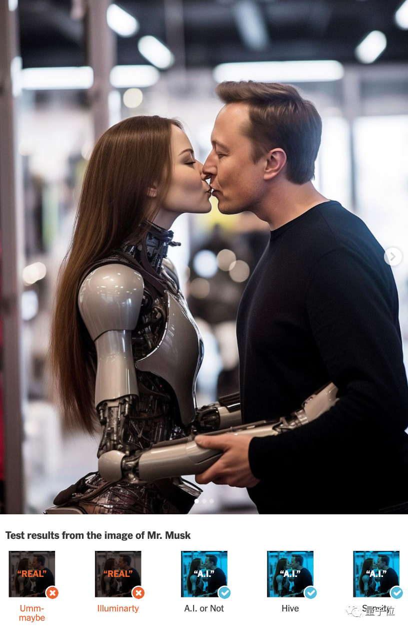 AI 被自己骗了，生成照骗轻松逃过 AI 鉴别器法眼，马斯克机器女友、3 米巨人都「成真」了