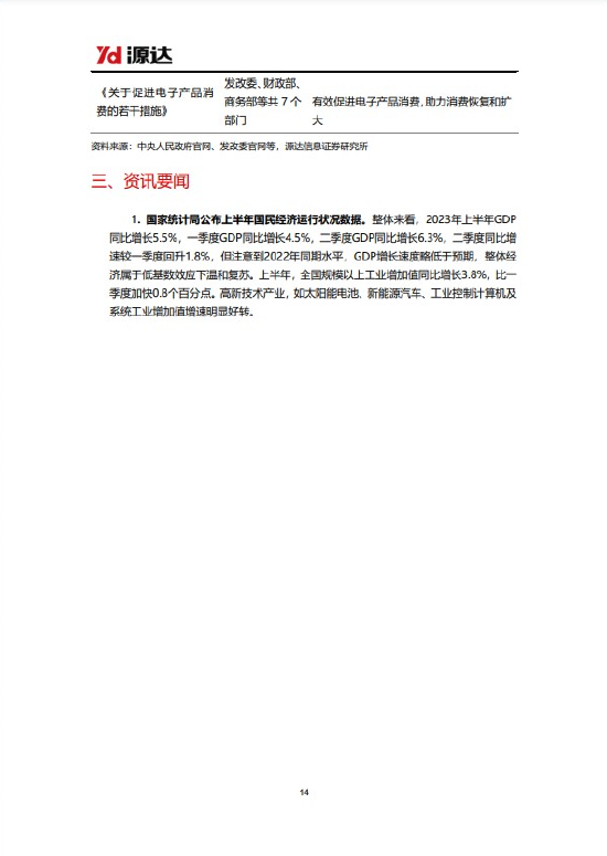 源达策略周报：稳增长政策密集出台，A股有望企稳回升