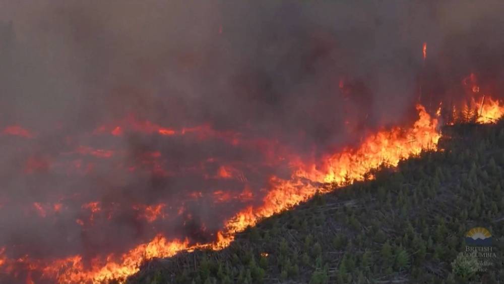 有记录以来最严重！加拿大全国同时发生1000多起林火！多地宣布进入紧急状态，居民：很多人吓坏了